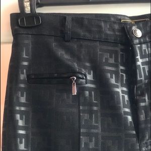 FENDI black dress-up pants